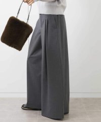 MICHEL KLEIN/[3サイズ展開]ストレッチタックワイドパンツ/507586415