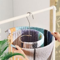 REAL STYLE/リアルスタイル REAL STYLE シーツハンガー 折りたたみ式 スパイラル 物干し 洗濯 布団 バスタオル 収納 折り畳み 室内 便利グッズ 新生活 日用品/507587353