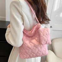 REAL STYLE/リアルスタイル REAL STYLE トートバッグ ハンドバッグ ショルダー レディース ミニ 小さめ 軽量 ポーチ 可愛い おしゃれ キルティング パフ ハー/507587388