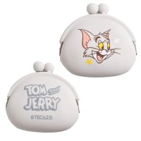 REAL STYLE/リアルスタイル REAL STYLE がま口 ポーチ 小銭入れ トムとジェリー TOM&JERRY シリコン トリーツポーチ おやつ入れ 犬 餌 コインケース /507587404