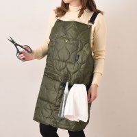 REAL STYLE/リアルスタイル REAL STYLE エプロン レディース メンズ おしゃれ H型 キルティング 中綿 防寒 暖かい 男女兼用 秋 冬 ガーデニング 園芸 作業/507587420