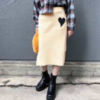 REAL STYLE/リアルスタイル REAL STYLE タイトスカート レディース 秋 冬 ニット 膝下 ミディ丈 ミモレ丈 リブ ボトムス オフィス ウエストゴム かわいい 洗/507587453