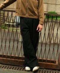 Newance/ニュアンス NewAnce High Density Two Pleats Slacks / 高密度ツープリーツ スラックスパンツ タックパンツ ストレート /507587640