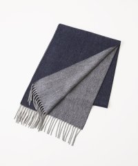 MICHEL KLEIN HOMME/リバーシブルカシミヤマフラー/507589825