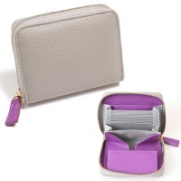 REAL STYLE/リアルスタイル REAL STYLE 財布 レディース コンパクト ジャバラ カードウォレット スリップ式 バイカラー おしゃれ 上品 小銭入れ お札 通す お/507590382