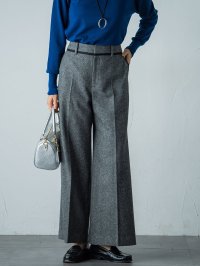 LAUTREAMONT/ロートレアモン LAUTREAMONT エコウールツィードパンツ/507590434