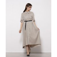 12Twelve Agenda/トゥエルブアジェンダ 12Twelve Agenda ベルト付シャツワンピース/507590472