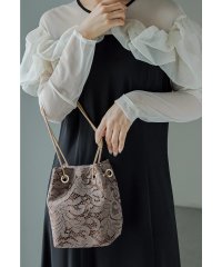 niana/ニアナ niana 2way刺繍レースショルダーバッグ 巾着 パーティーバッグ フォーマル オケージョン 結婚式 二次会 お呼ばれ/505895227