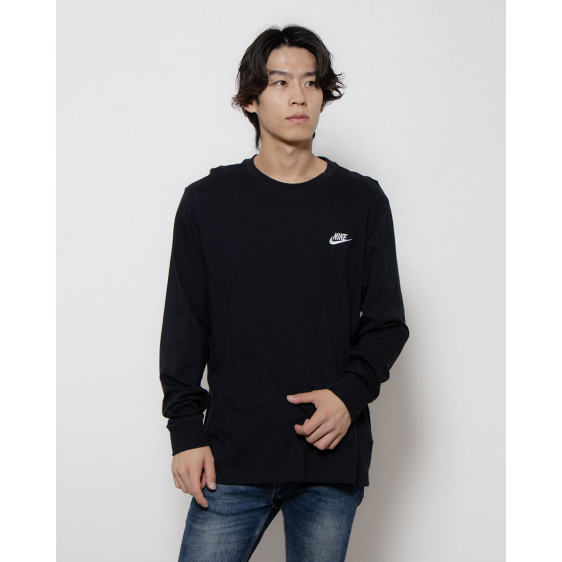 ナイキ NIKE メンズ 長袖Tシャツ ナイキ クラブ L/S Tシャツ