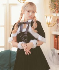 Tika/ティカ Tika サンタコス 4点set ケープ付きふわふわファーレースアップフレアスカートガーリー猫アニマルサンタコスプレ【返品不可商品】/507239980