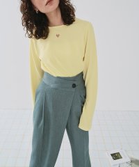 titivate/ハートカット刺繍前後2wayカットソー/507592434