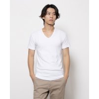 Aquascutum/アクアスキュータム Aquascutum AQ半袖U首/綿接結天竺/507592578