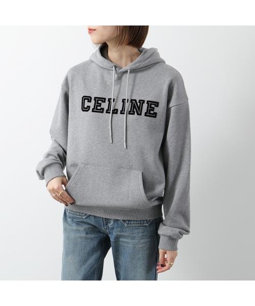 セール 7%OFF】セリーヌ CELINE CELINE パーカー RY032510Z.08BQ プル 