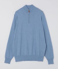 SHIPS MEN/ALANPAINE 12ゲージ ウール/コットン クォータージップ モックネック ニット/507593823