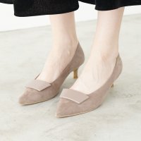 Launa lea/ラウナレア Launa lea 【25SS】5cmバックルポインテッドトゥパンプス(0573)/506949835