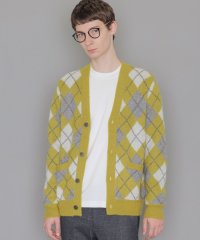 MACKINTOSH LONDON/モヘヤアーガイルカーディガン/507515165