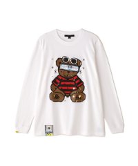 RoyalFlash/STUD MUFFIN/スタッドマフィン/Bear シークイン L/S Tee/507586579