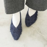 Launa lea/ラウナレア Launa lea ジャガードVカットフラットパンプス(0586)/507595180