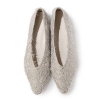 Launa lea/ラウナレア Launa lea ジャガードVカットフラットパンプス(0586)/507595180