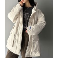 Classical Elf/クラシカルエルフ Classical Elf 《Javaジャバコラボ》カジュアル派もキレイめ派も注目。bigポケットフード付き中綿ブルゾン/507597383