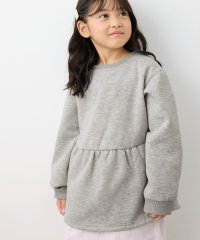 ROPE' PICNIC　KIDS/【KIDS】裏起毛ペプラムトップス/507597390