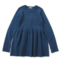 Belle Cie/ベルシー Belle Cie ニット ペプラム トップス セーター 長袖 ラウンドネック シンプル おしゃれ 秋冬 レディース 韓国ファッション フレア きれい/507597421