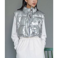 mili an deni/ミリアンデニ mili an deni 中綿ショートベスト/507597957
