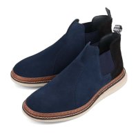 LANVIN en Bleu/ランバン オン ブルー LANVIN en Bleu カラーコンビネーションサイドゴアブーツ 86556/507597981