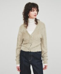 cloenc/クロエンス cloenc ラメフェザー ニットカーデガン/507599209