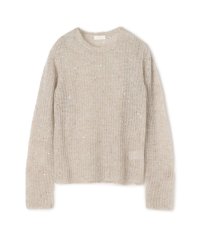 Ballsey/ラメスパンコールモヘヤ クルーネックプルオーバー/507599318