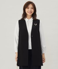 J.PRESS LADIES/【セットアップ対応・洗える】セラテリーダブルクロス ジレ/507600090