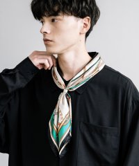 Rocky Monroe/ロッキーモンロー Rocky Monroe 大判スカーフ バンダナ ストール メンズ レディース ショール スカーフリング スカーフ留め 正方形 70×70 薄/505334071
