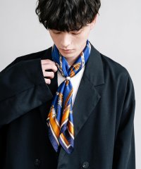 Rocky Monroe/ロッキーモンロー Rocky Monroe 大判スカーフ バンダナ ストール メンズ レディース ショール スカーフリング スカーフ留め 正方形 70×70 薄/505334071