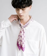Rocky Monroe/ロッキーモンロー Rocky Monroe 大判スカーフ バンダナ ストール メンズ レディース ショール スカーフリング スカーフ留め 正方形 70×70 薄/505334071