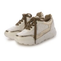 PARTAM LUXE/パータム リュクス PARTAM LUXE キラキラキルティングレースアップ/507366418