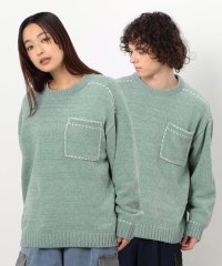 Purple & Yellow/ハンドステッチプルオーバー/507544359