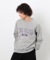 Purple & Yellow/カレッジプリントプルオーバー/507549236