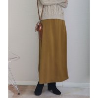 libelle more/リベル モア libelle more ワッシャーサテン Aラインフレアスカート/507577338