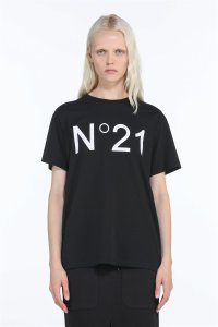 N21/ヌメロヴェントゥーノ N21 ロゴ 半袖T－シャツ/507577597