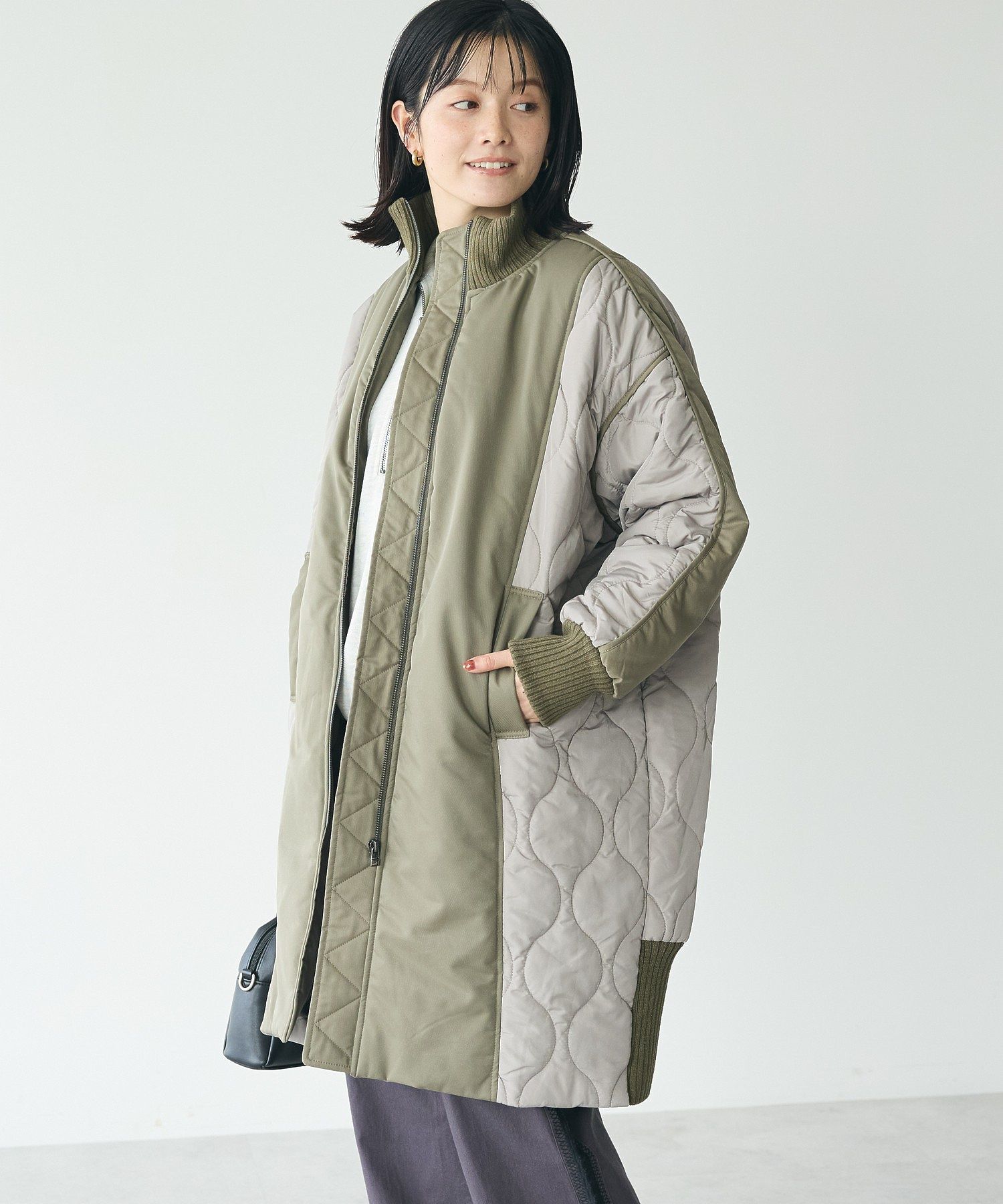 新年特価！CRAFT STANDARD BOUTIQUE 3way モッズコート UNTITLED モッズコート コート 「フード取り外し可/ロング丈