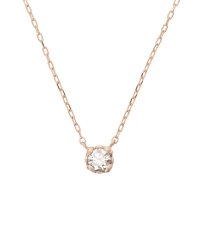 Samantha Tiara/K18 SPG 一粒ダイヤモンドネックレス(中)/507600220