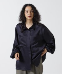 LHP/MANOF/マノフ/OUT POCKET SATIN SHIRTS/507600278