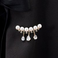 styiro/スタイロ styiro ラインパールブローチ/507601324