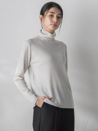 la.f…(Lsize)/ラ エフ エルサイズ la.f…(Lsize) 【大きいサイズ】ラメタートルニット≪手洗い可能≫/507601562