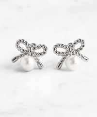 TOCCA/RIBBON PEARL RIBBON EARRINGS イヤリング/507601574