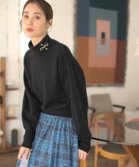 KUMIKYOKU(S SIZE)/【2WAY・WEB限定】ウールカシミヤミックス ハイネックニット/507601587