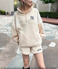 BACK TO THE FIELD (BTTF)/バック トゥー ザ フィールド （ビーティーティーエフ） BACK TO THE FIELD (BTTF) 【MLB】ハーフZIPフリースコンビセットアップ/507601785