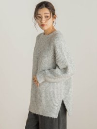Droite Lautreamont/ドロワット ロートレアモン Droite lautreamont 【WEB限定】片畦ラグランプルオーバー≪手洗い可能≫/507602387