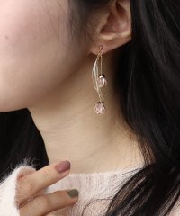 Three Four Time /スリーフォータイム Three Four Time ワイヤーフラワーエポピアス/507602441
