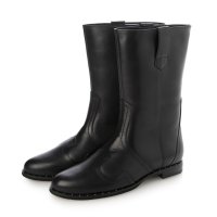 BARCLAY/【本革 / 日本製】 バークレー BARCLAY スタッズピースソール ノーファスナー ルーズフィット ハーフブーツ/507602540